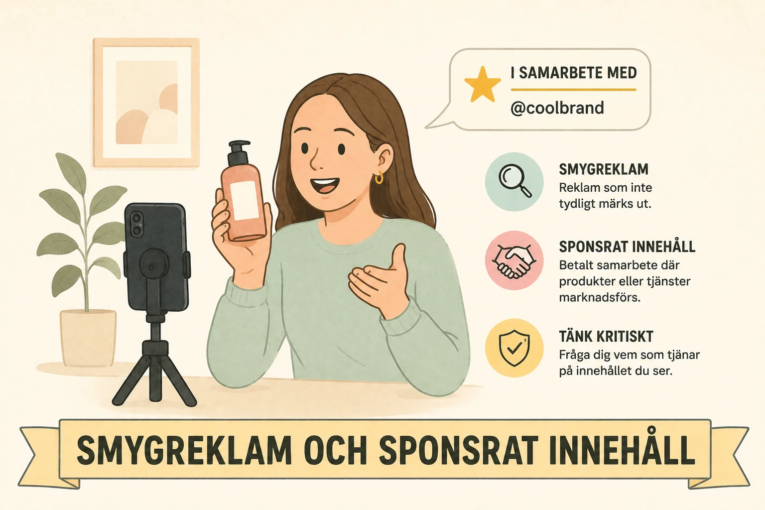 Smygreklam och sponsrat innehåll