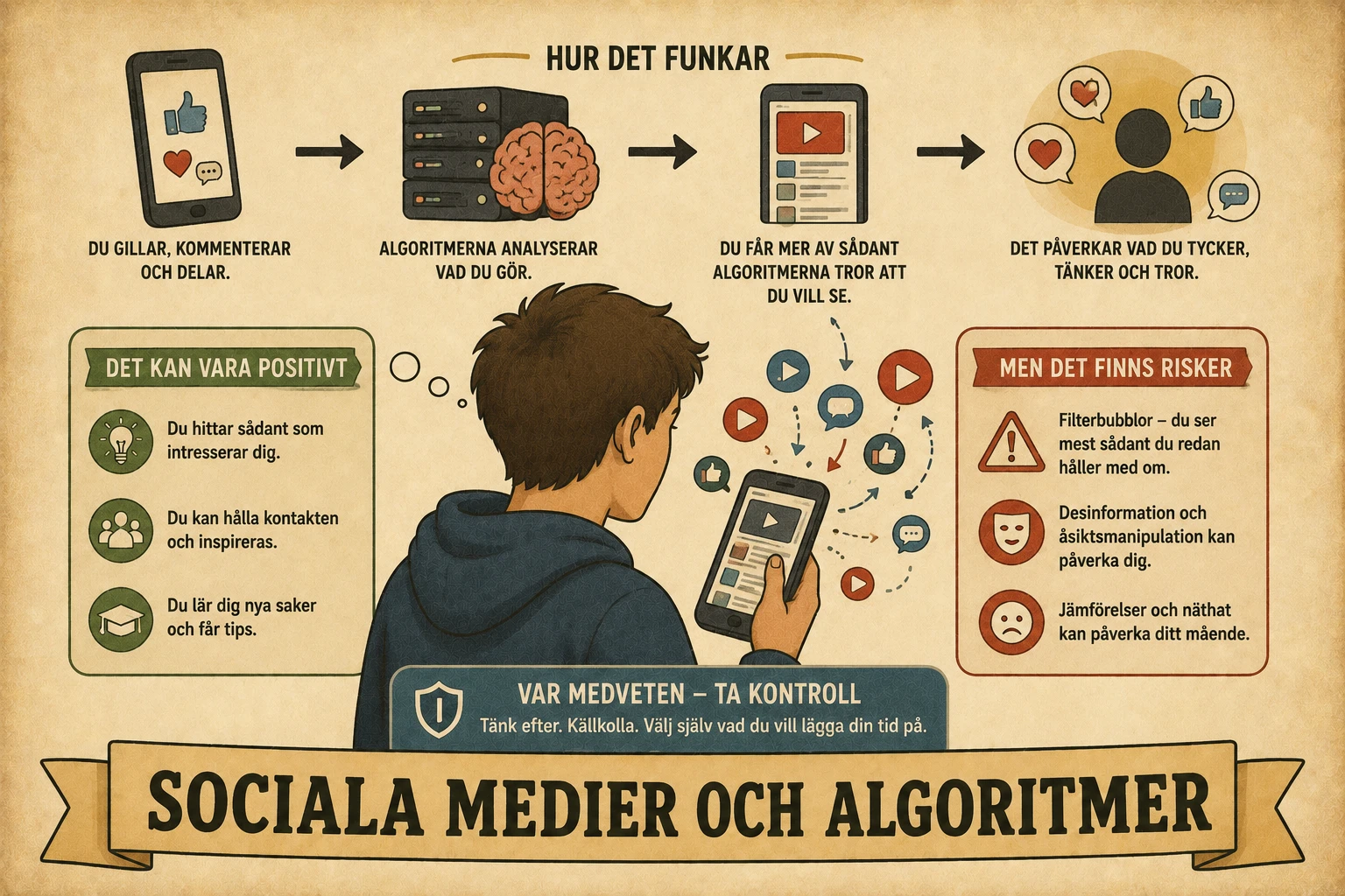 Sociala medier och algoritmer