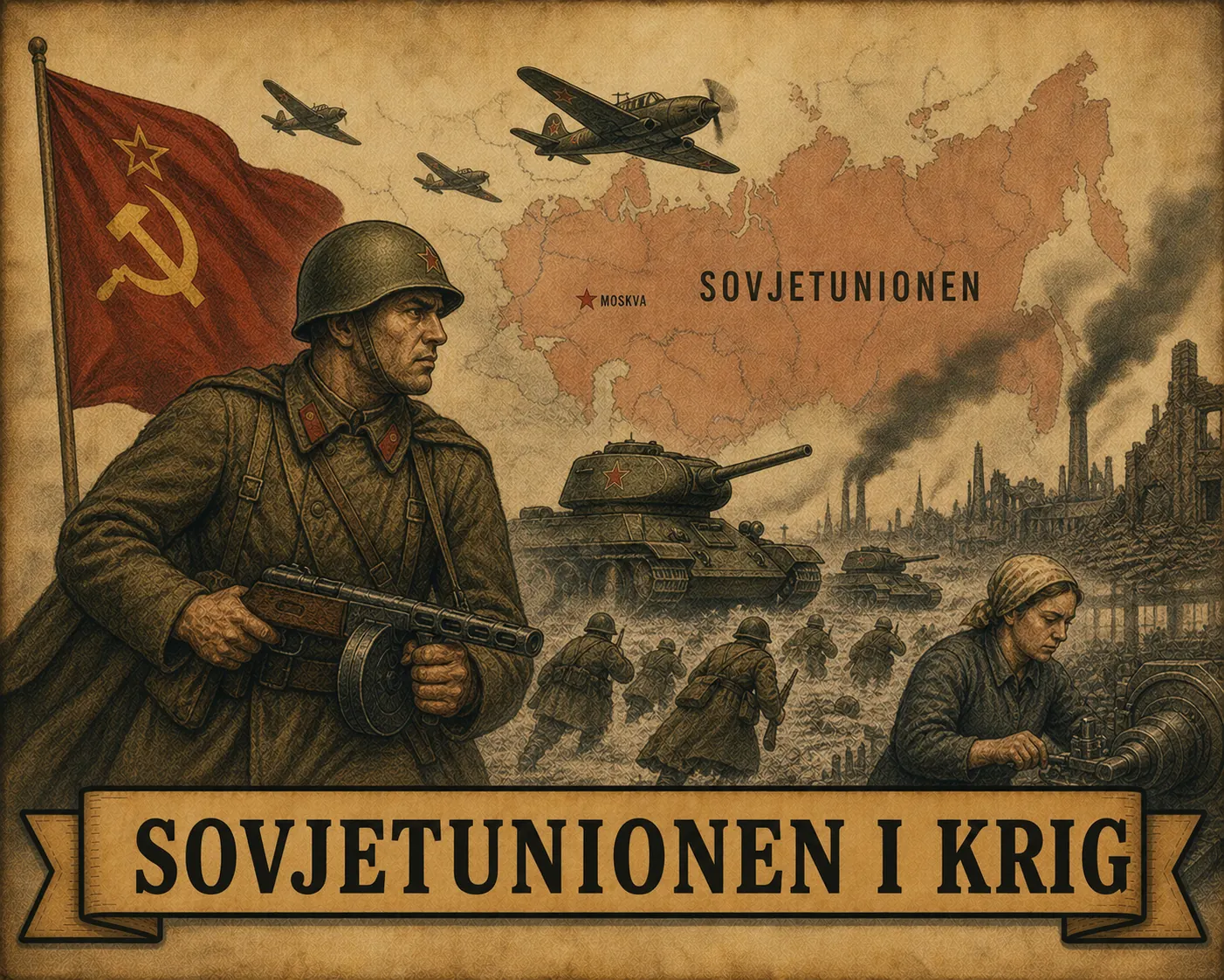Sovjetunionen i krig
