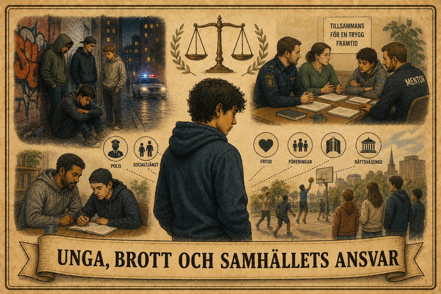 Unga, brott och samhällets ansvar