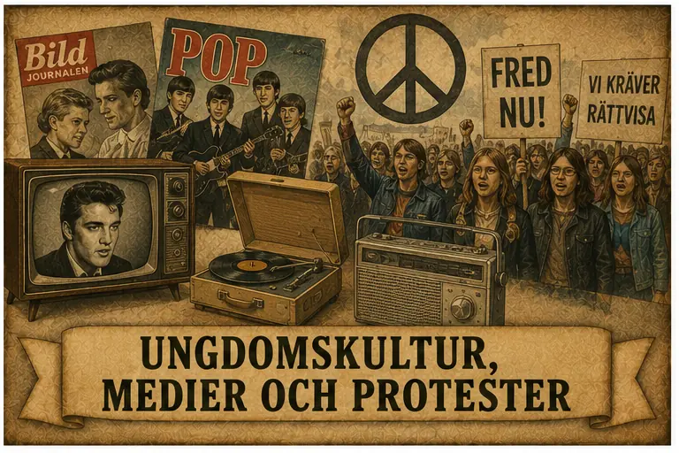 Ungdomskultur, medier och protester