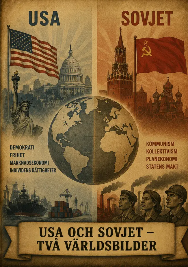 USA och Sovjet