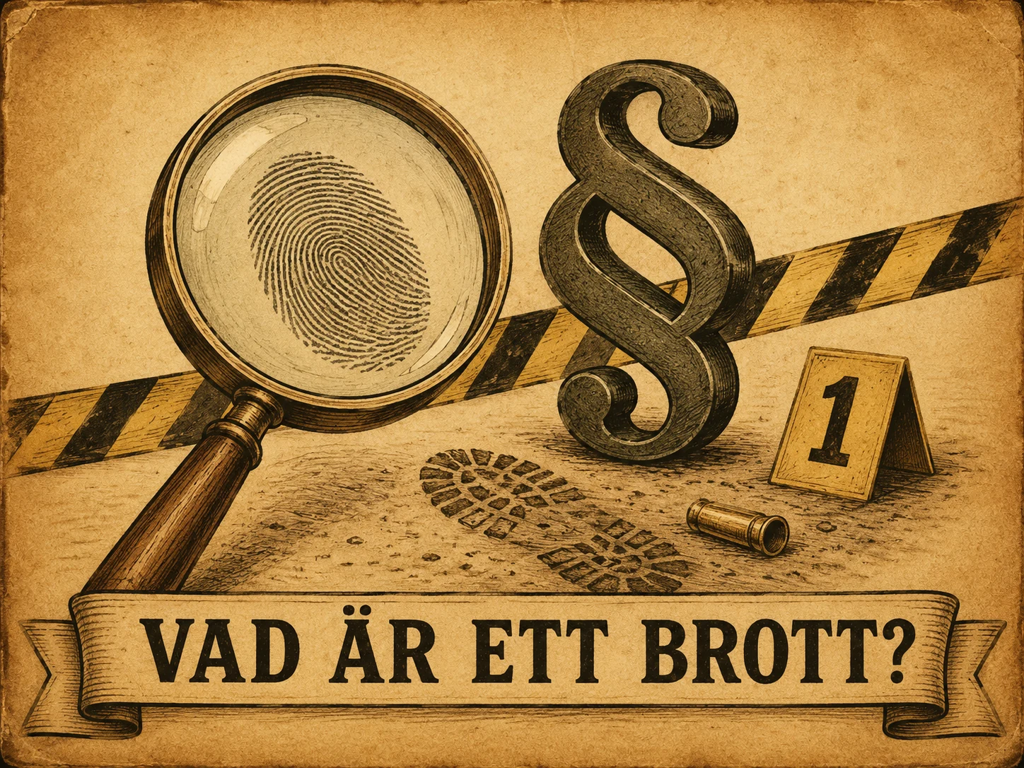 Vad är ett brott