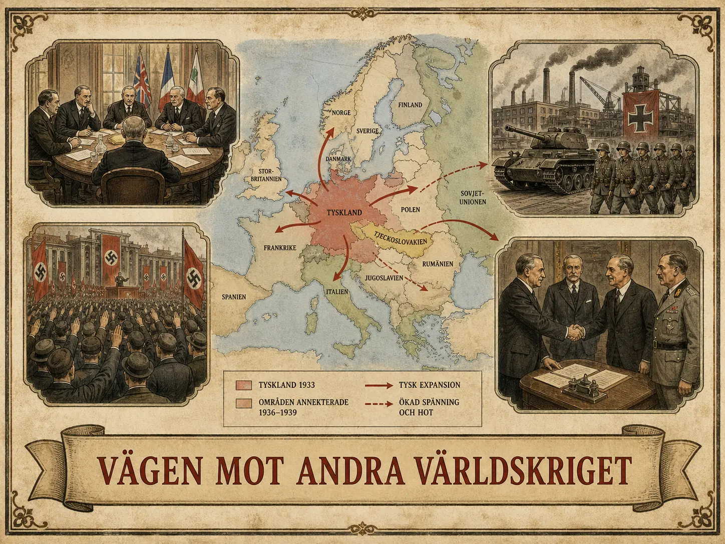 Vägen mot andra världskriget