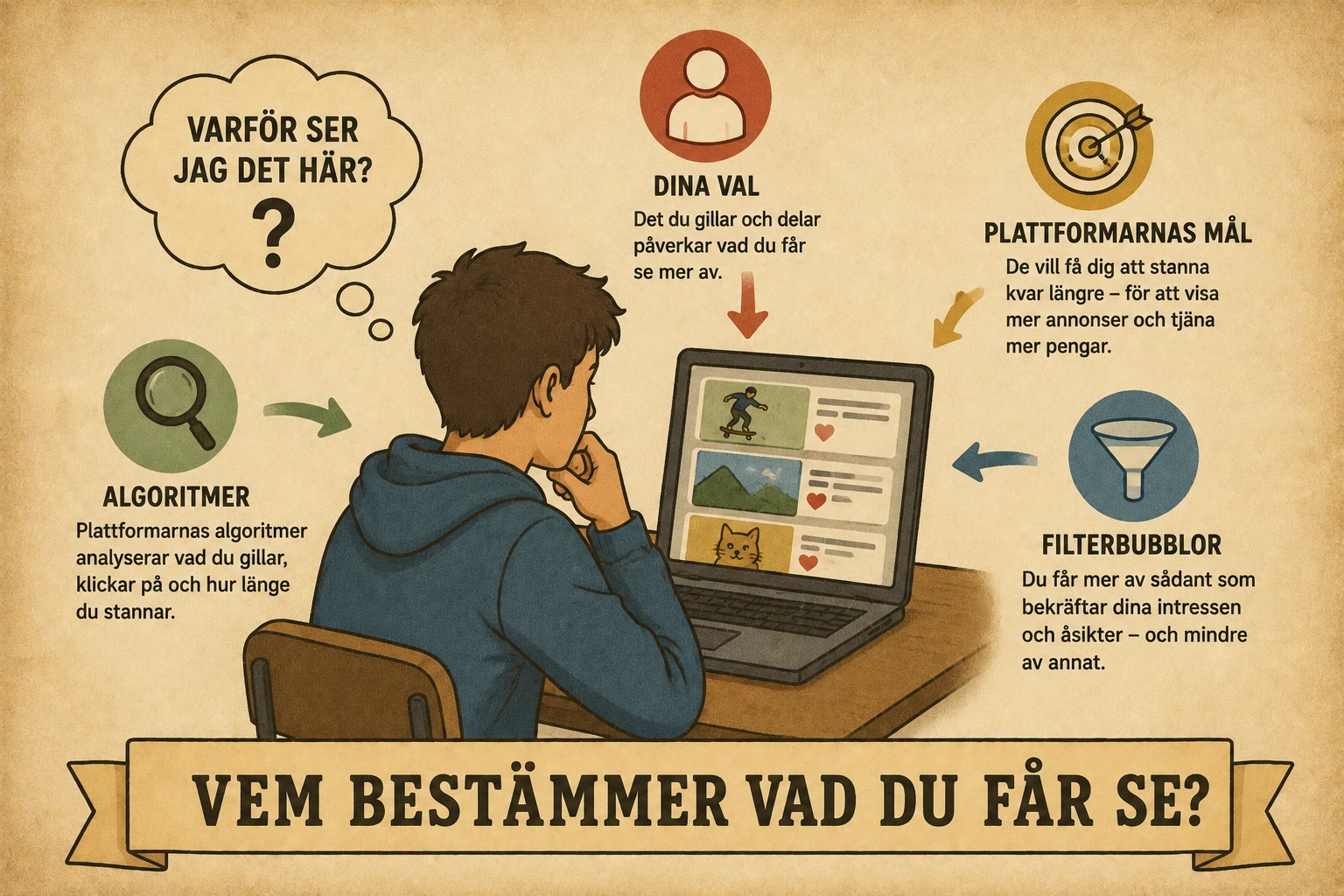 Vem bestämmer vad du får se