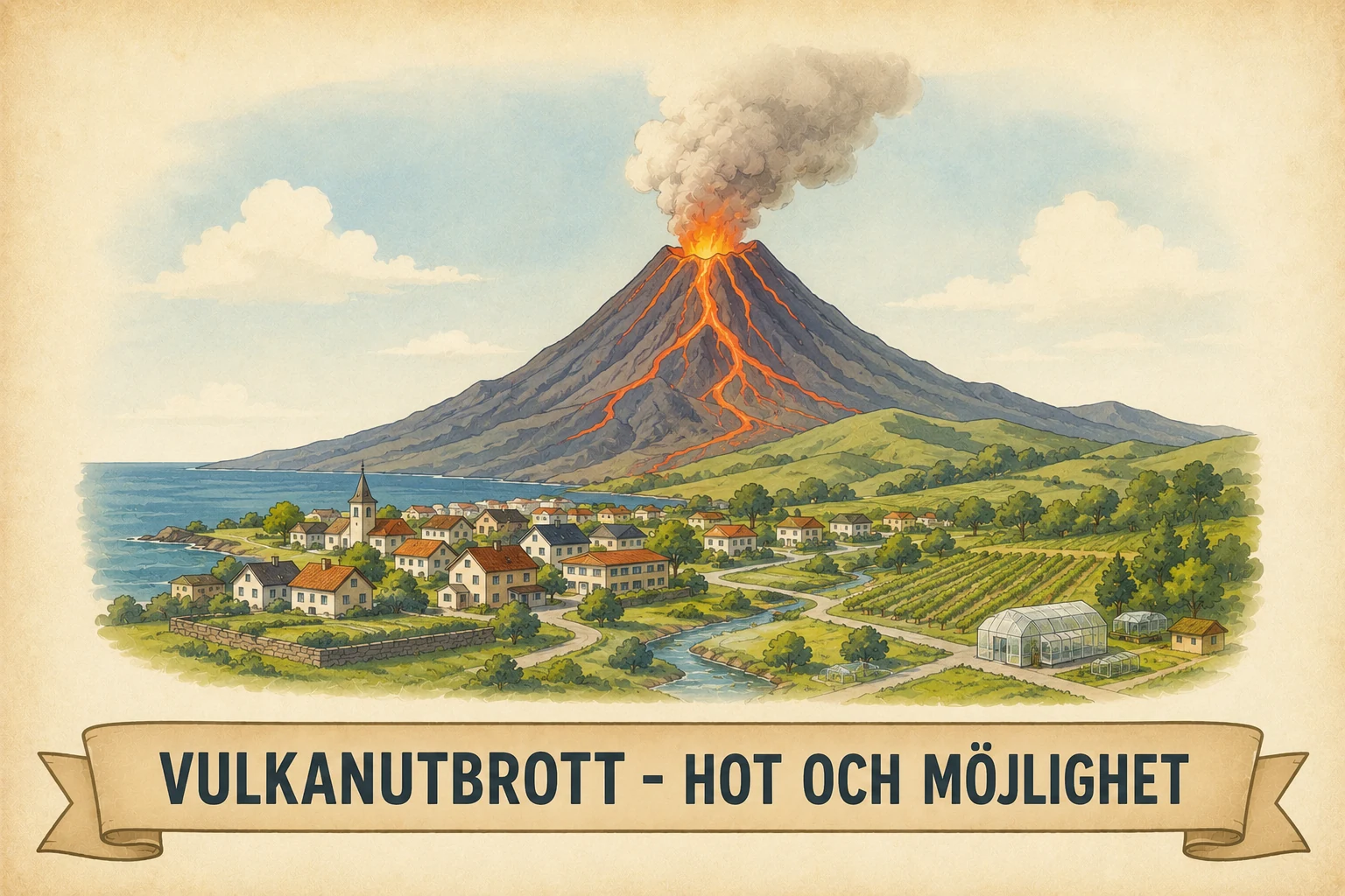 Vulkanutbrott – hot och möjligheter