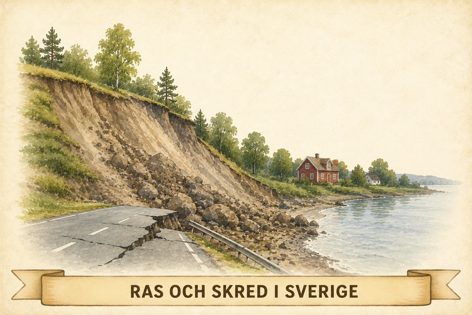 Ras och skred i Sverige